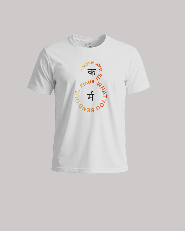 Karma Finds You Back Graphic Unisex Classic Crew T-Shirt