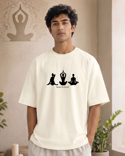 Born To Flow Unisex Oversized Classic T-Shirt