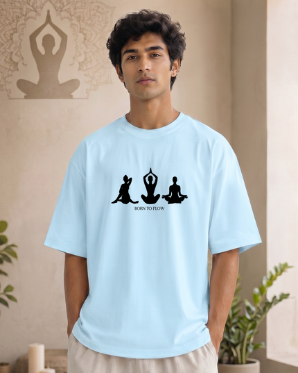 Born To Flow Unisex Oversized Classic T-Shirt
