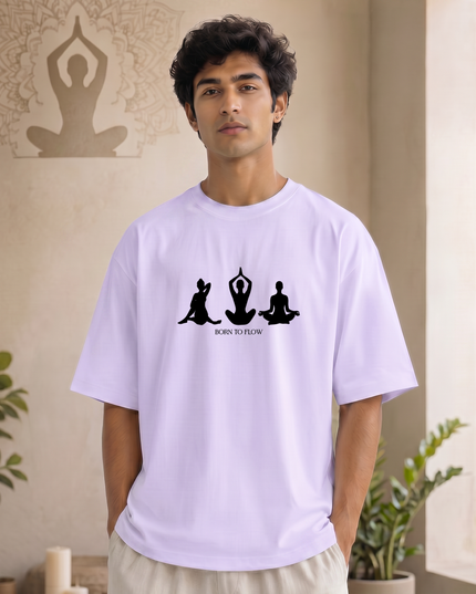 Born To Flow Unisex Oversized Classic T-Shirt