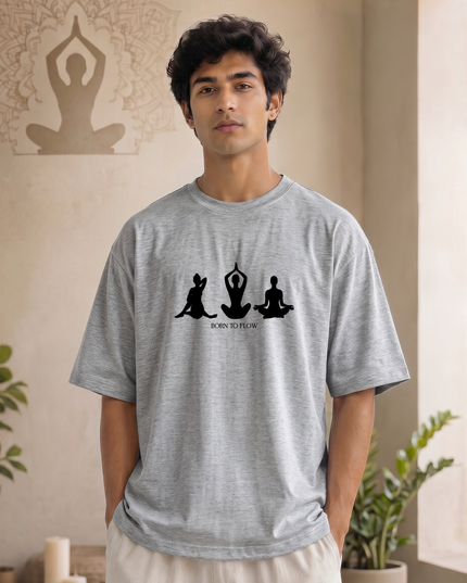Born To Flow Unisex Oversized Classic T-Shirt