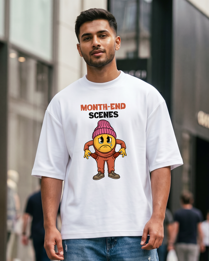 Month-end Scenes Unisex Oversized Classic T-Shirt