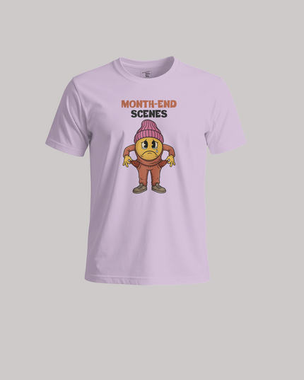 Month-End Scenes Graphic Funny Relatable - Unisex Classic Crew T-Shirt