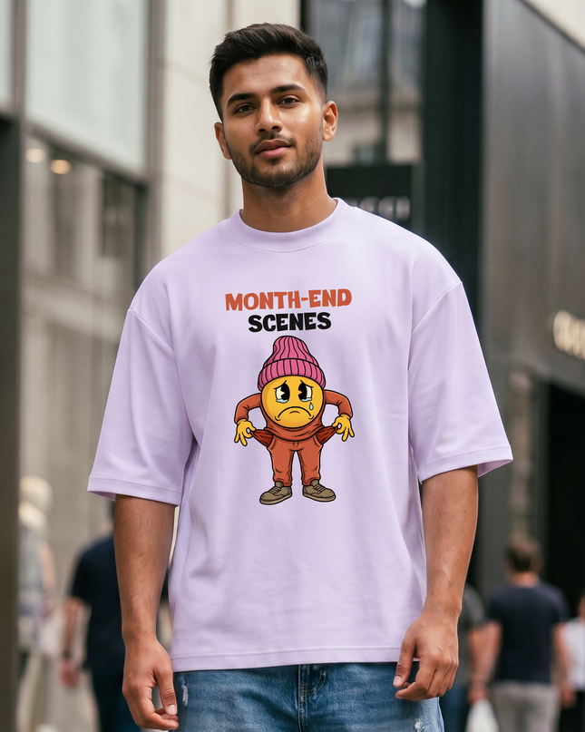 Month-end Scenes Unisex Oversized Classic T-Shirt