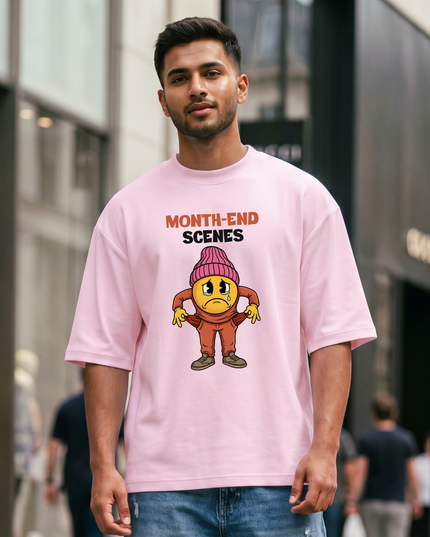 Month-end Scenes Unisex Oversized Classic T-Shirt