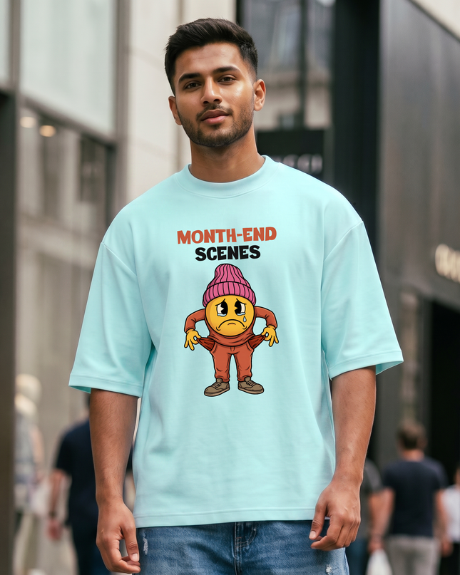 Month-end Scenes Unisex Oversized Classic T-Shirt