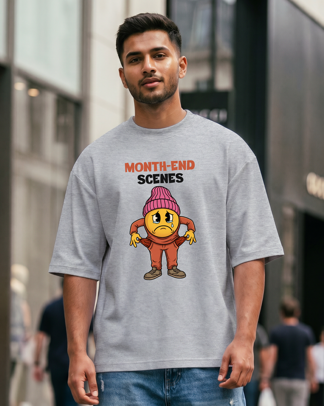 Month-end Scenes Unisex Oversized Classic T-Shirt