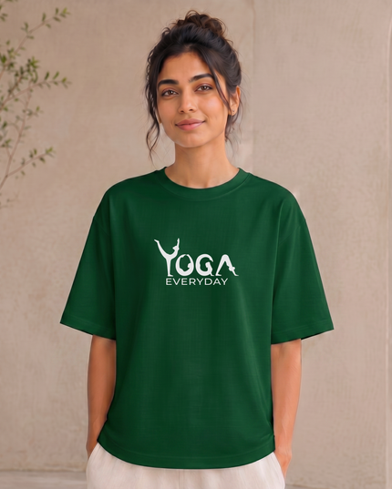 Yoga Everyday Graphic Women's Oversized Classic T-Shirt