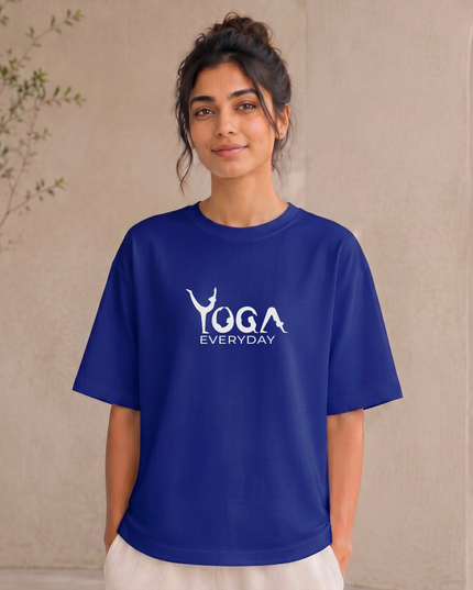 Yoga Everyday Graphic Women's Oversized Classic T-Shirt