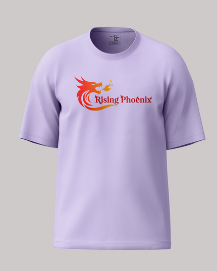 Rising Phoenix Graphic Unisex Oversized Classic T-Shirt