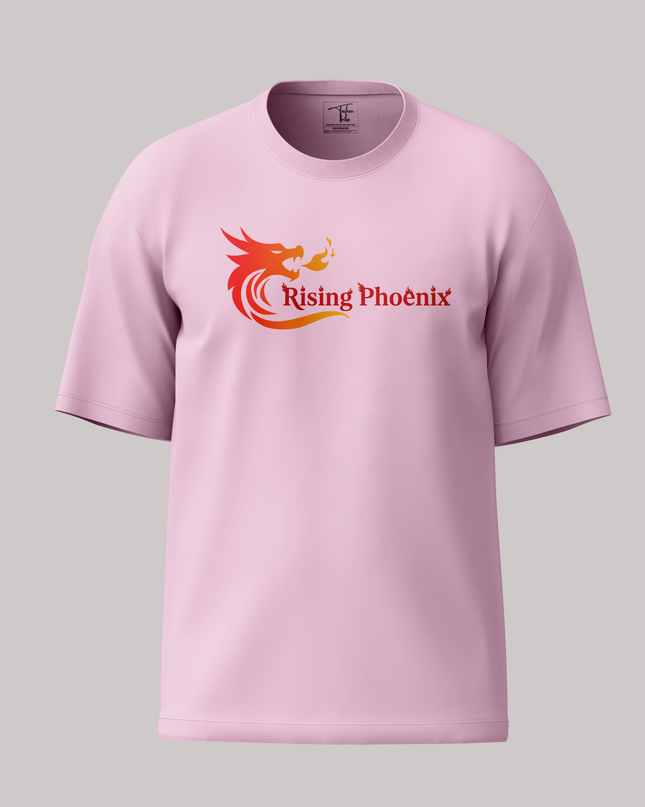 Rising Phoenix Graphic Unisex Oversized Classic T-Shirt