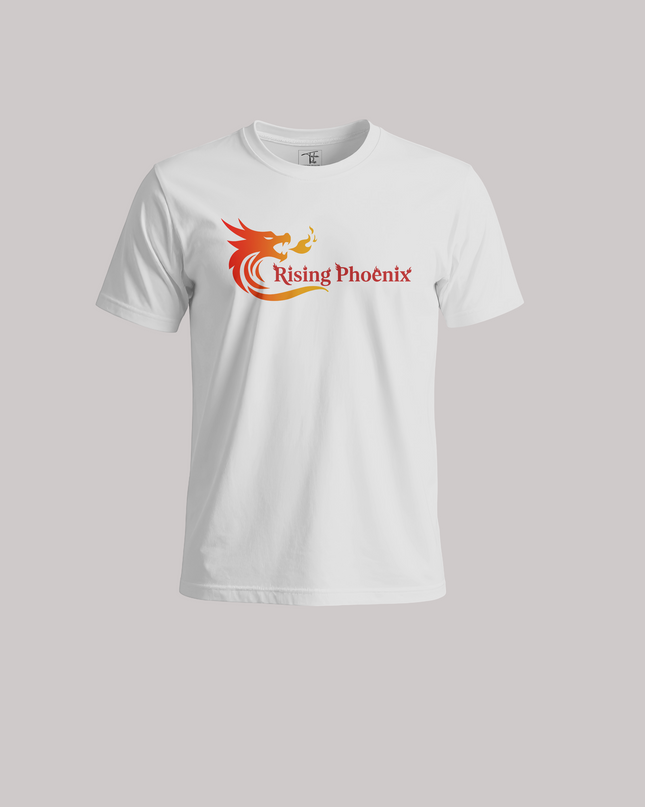 Rising Phoenix Graphic Inspirational Minimal - Unisex Classic Crew T-Shirt