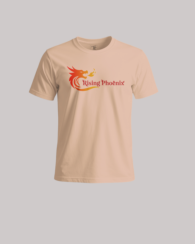 Rising Phoenix Graphic Inspirational Minimal - Unisex Classic Crew T-Shirt