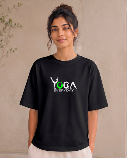 Yoga Graphic Women's Oversized Classic T-Shirt