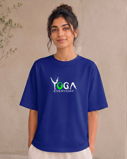 Yoga Graphic Women's Oversized Classic T-Shirt