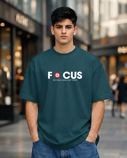 Focus Stylish Unisex Oversized Classic T-Shirt