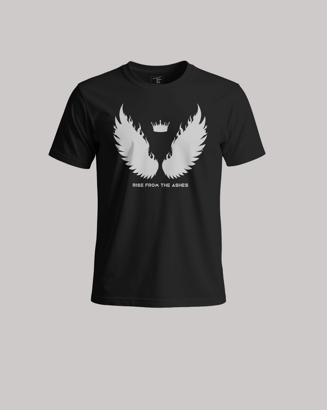 Rise From The Ashes Graphic Unisex Classic Crew T-Shirt