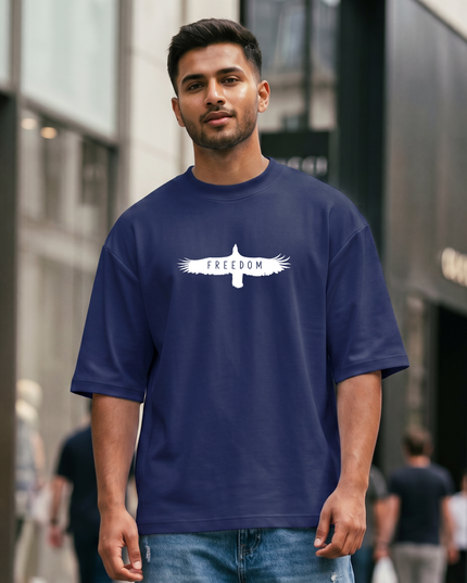 Freedom Eagle Unisex Oversized Classic T-Shirt