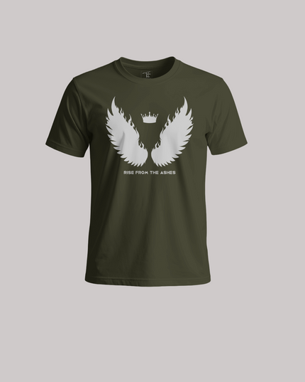 Rise From The Ashes Graphic Unisex Classic Crew T-Shirt