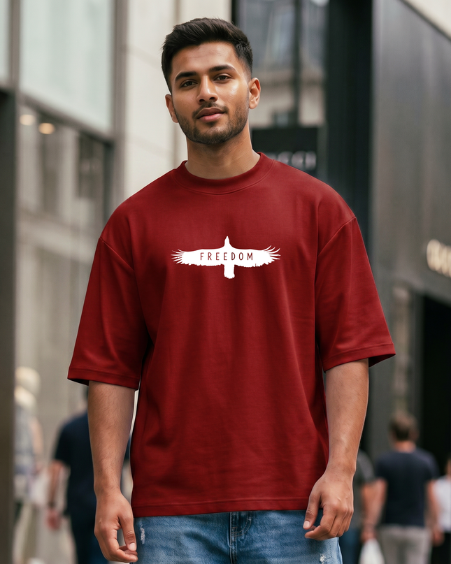 Freedom Eagle Unisex Oversized Classic T-Shirt