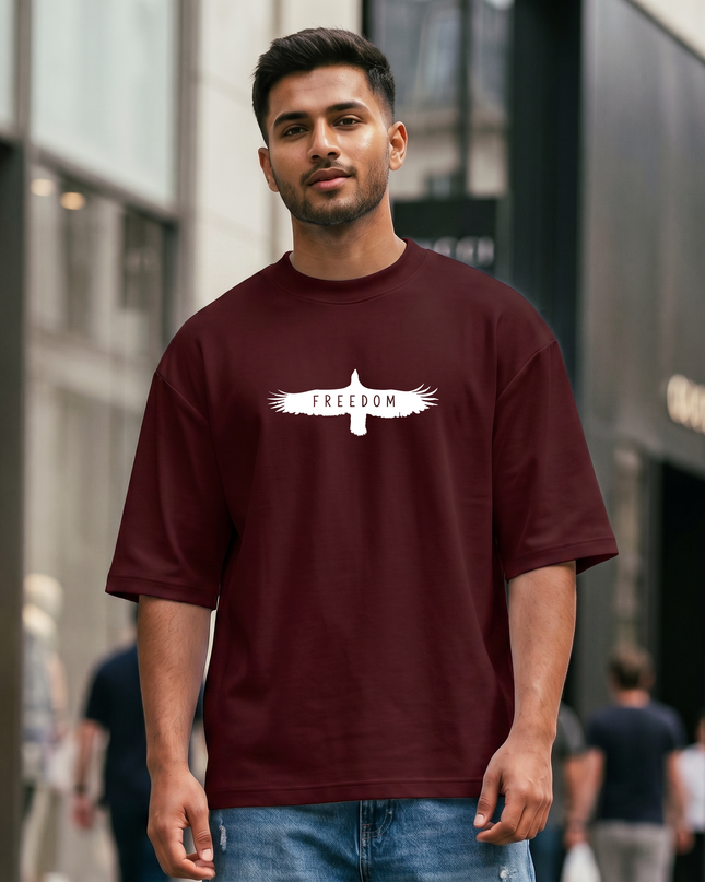 Freedom Eagle Unisex Oversized Classic T-Shirt
