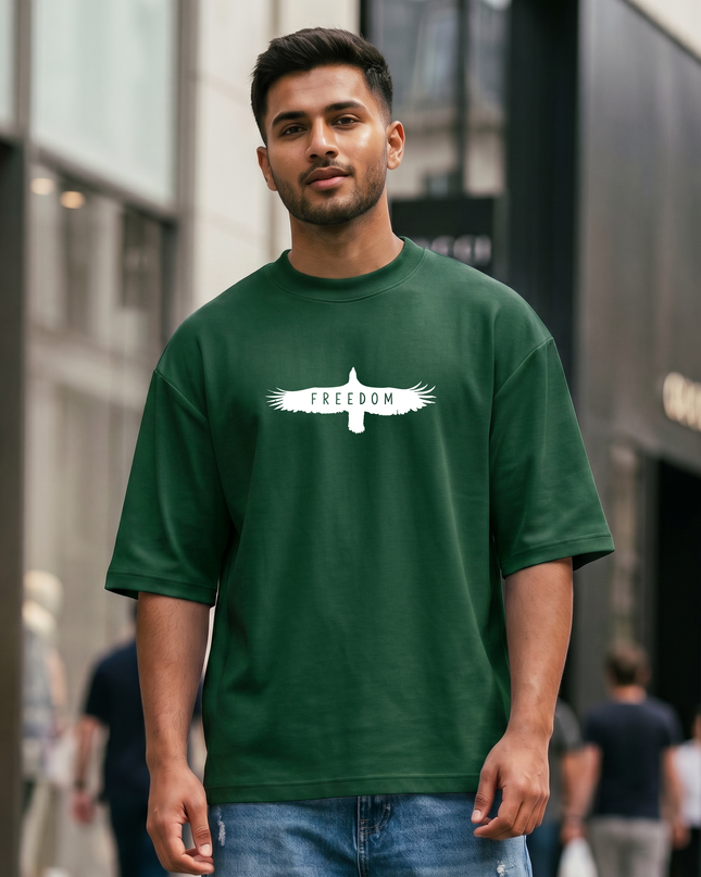 Freedom Eagle Unisex Oversized Classic T-Shirt