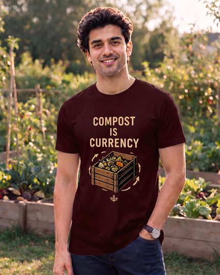 Compost Is Currency Graphic Classic Crew T-Shirt
