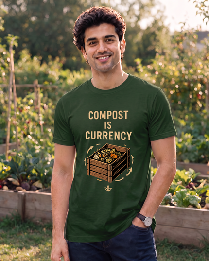 Compost Is Currency Graphic Classic Crew T-Shirt