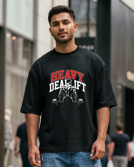 Heavy Deadlift Graphic Unisex Oversized Classic T-Shirt