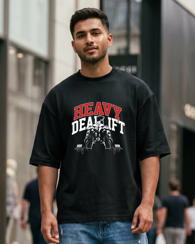 Heavy Deadlift Graphic Unisex Oversized Classic T-Shirt