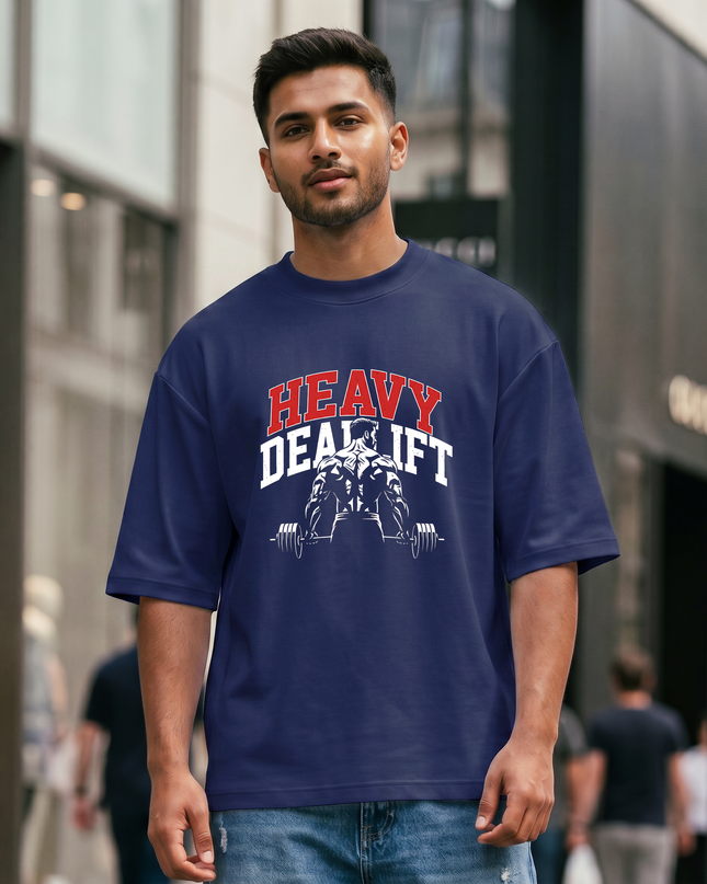 Heavy Deadlift Graphic Unisex Oversized Classic T-Shirt