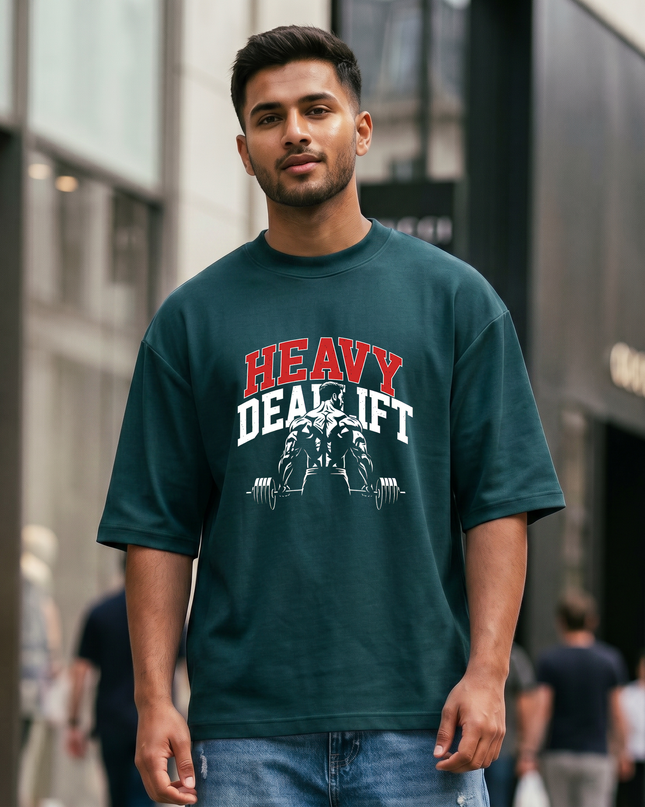 Heavy Deadlift Graphic Unisex Oversized Classic T-Shirt
