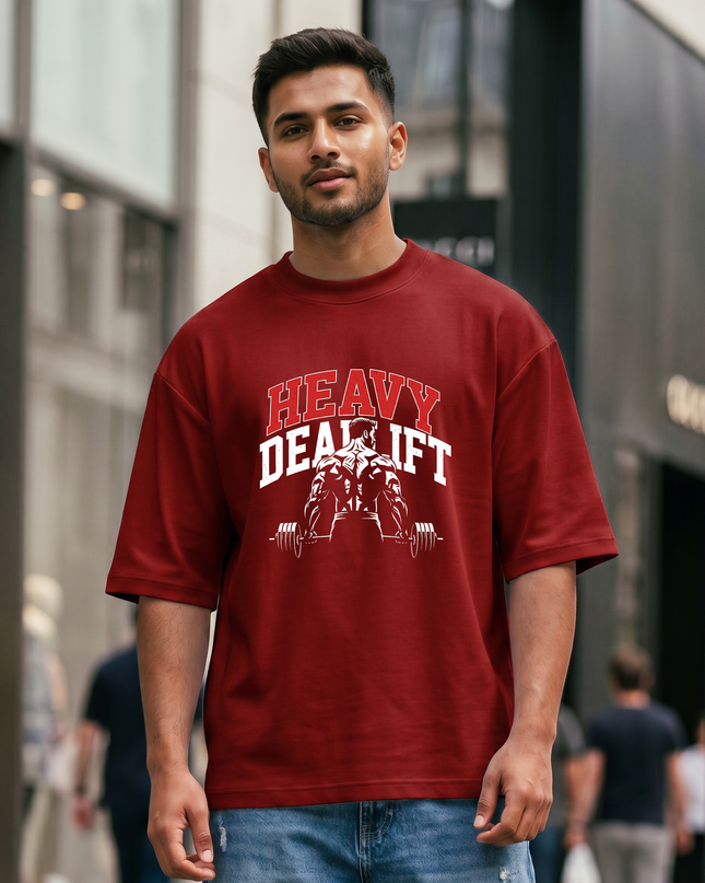 Heavy Deadlift Graphic Unisex Oversized Classic T-Shirt