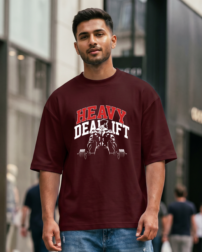 Heavy Deadlift Graphic Unisex Oversized Classic T-Shirt