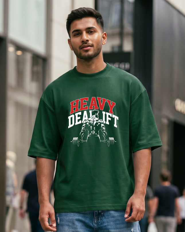 Heavy Deadlift Graphic Unisex Oversized Classic T-Shirt