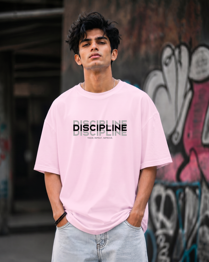 Discipline Graphic Unisex Oversized Classic T-Shirt