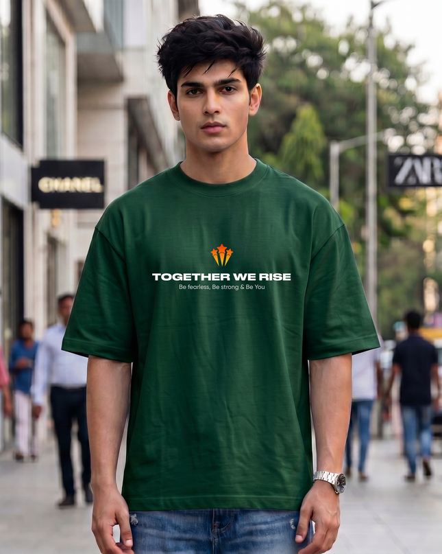 Together We Rise Stylish Oversized Classic T-Shirt