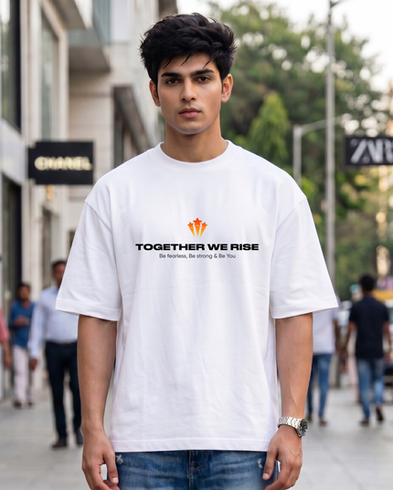 Together We Rise Oversized Classic T-Shirt
