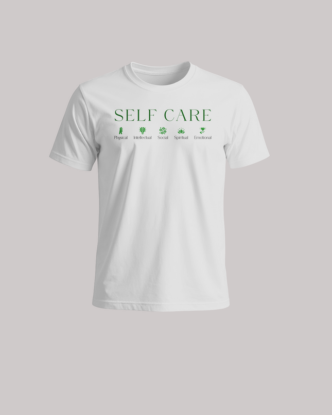 Self Care Minimal Graphic Unisex Classic Crew T-Shirt