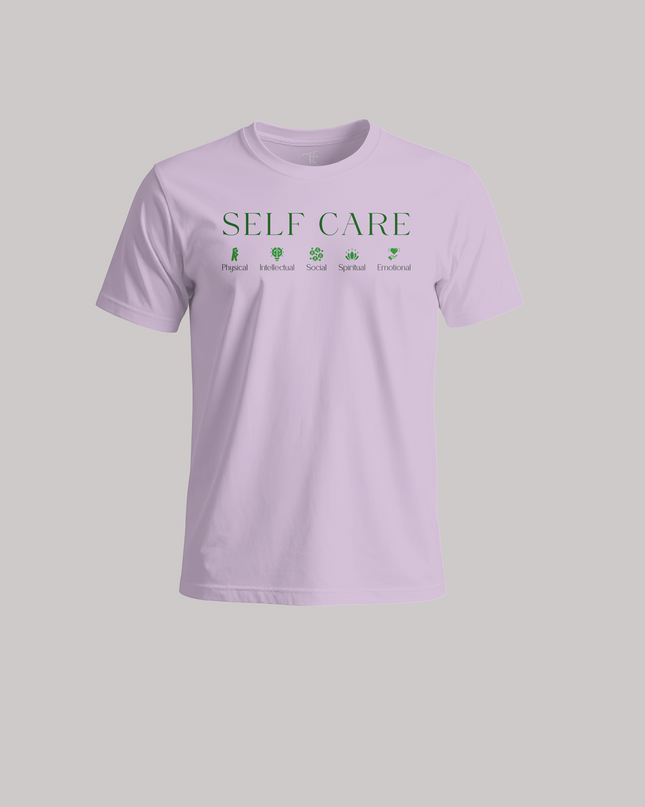 Self Care Minimal Graphic Unisex Classic Crew T-Shirt