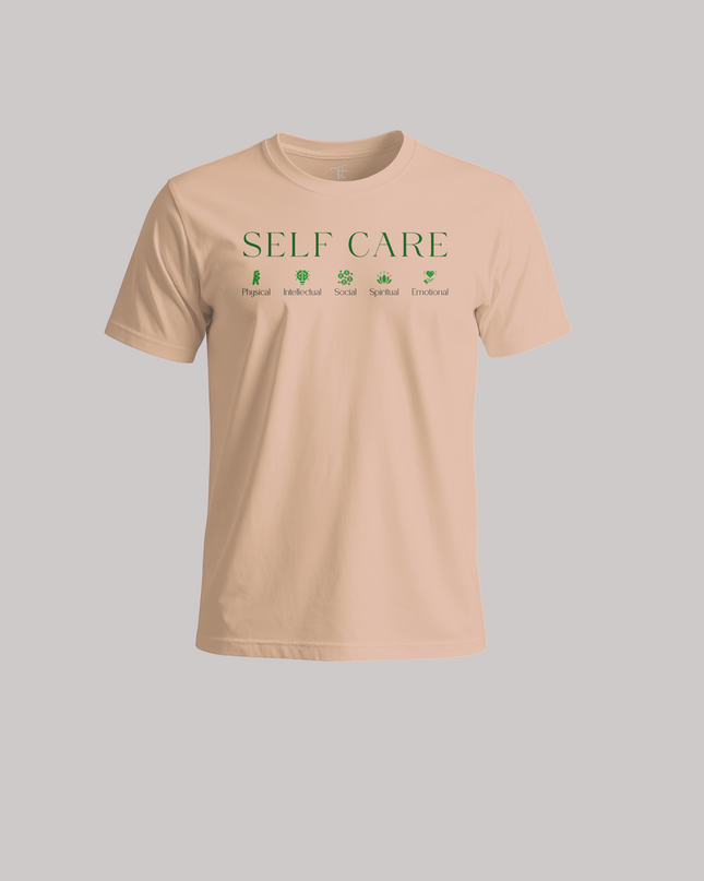 Self Care Minimal Graphic Unisex Classic Crew T-Shirt