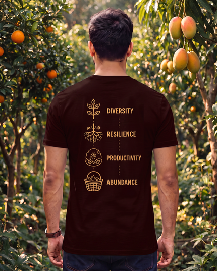 Plant Once Harvest Forever Graphic Classic Crew T-Shirt