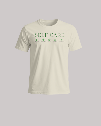 Self Care Minimal Graphic Unisex Classic Crew T-Shirt