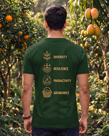 Plant Once Harvest Forever Graphic Classic Crew T-Shirt