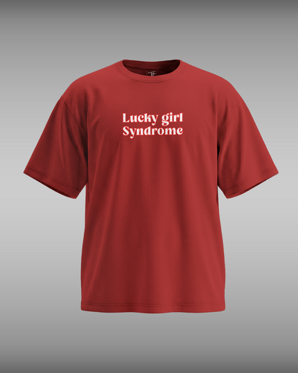 Lucky Girl Syndrome Unisex Oversized Classic T-Shirt