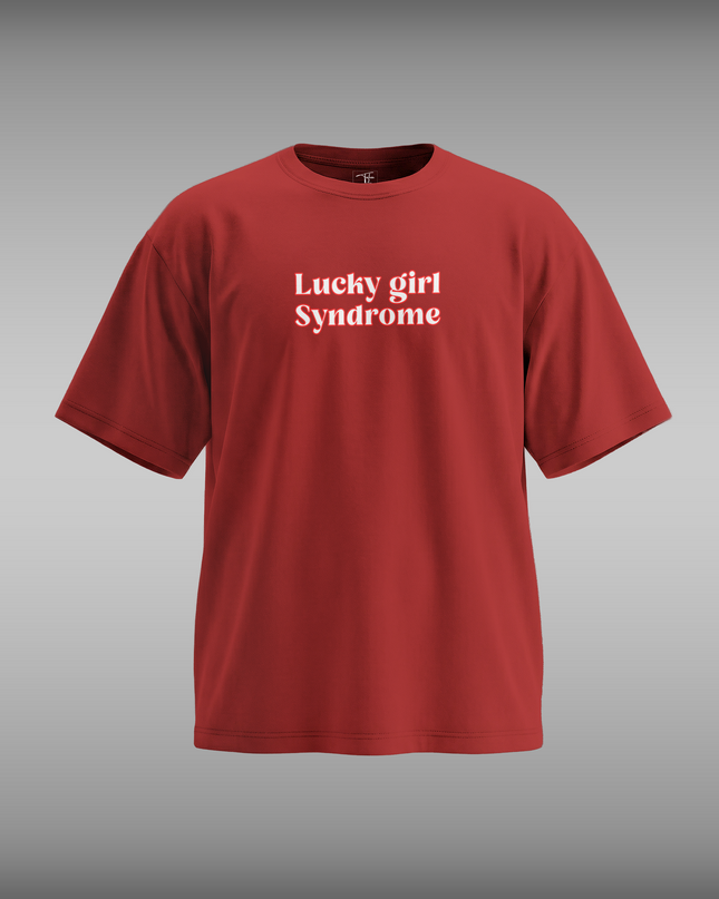 Lucky Girl Syndrome Unisex Oversized Classic T-Shirt