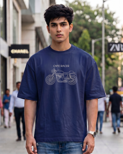 Cafe Racer Stylish Oversized Classic T-Shirt