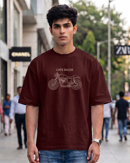 Cafe Racer Stylish Oversized Classic T-Shirt