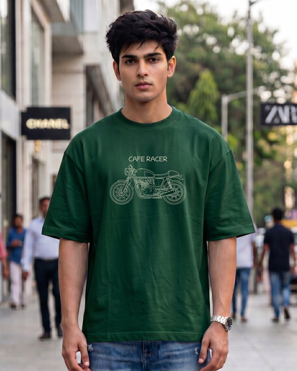 Cafe Racer Stylish Oversized Classic T-Shirt