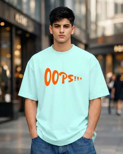 Oops Unisex Oversized Classic T-Shirt